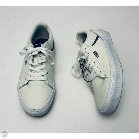 Shoes Sneakers By Vans In White, Size: 6