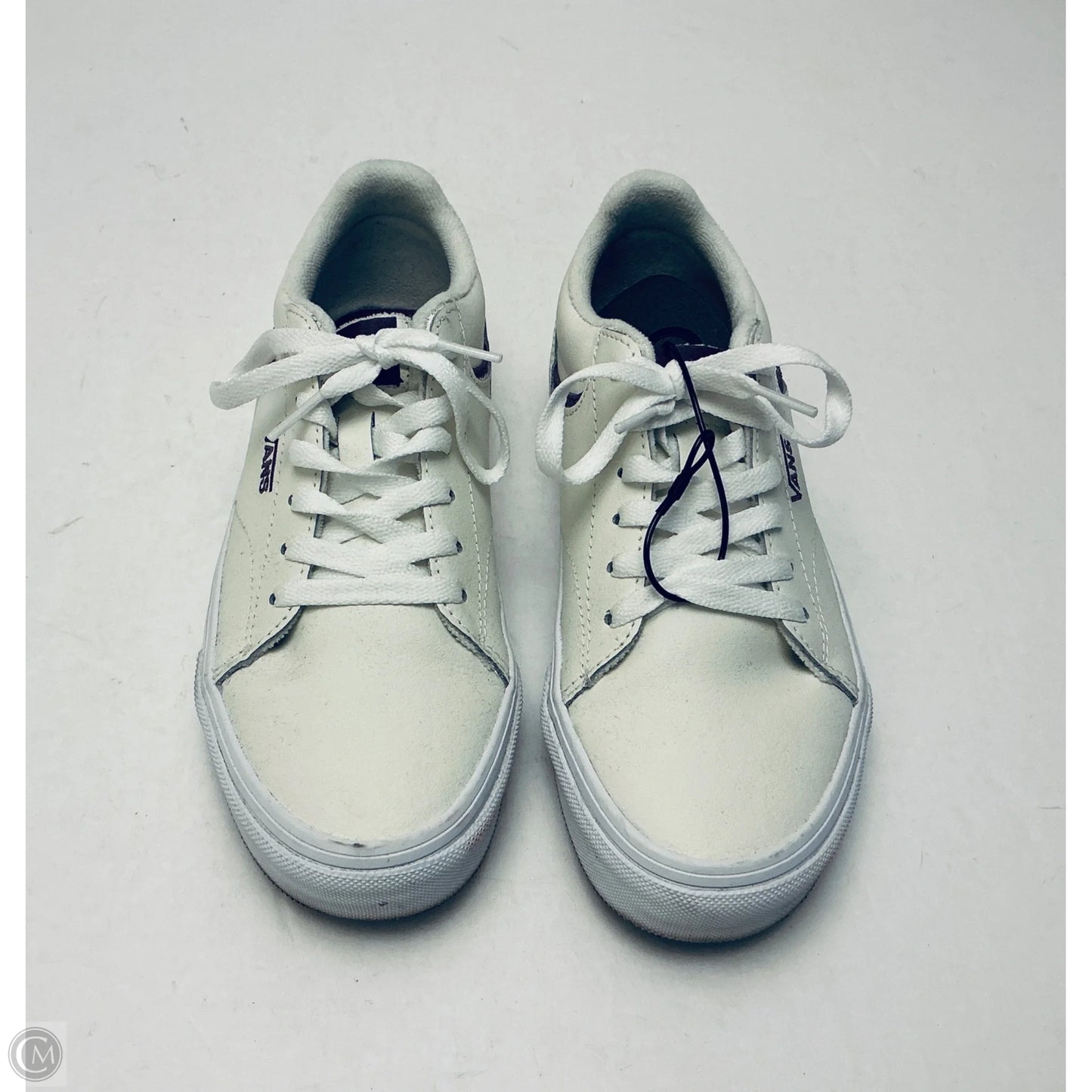 Shoes Sneakers By Vans In White, Size: 6