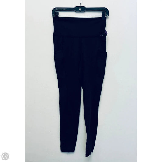Athletic Leggings By Banana Republic In Black, Size: M
