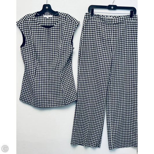 Pants Set 2pc By Preston And New York In Checkered Pattern, Size: 8
