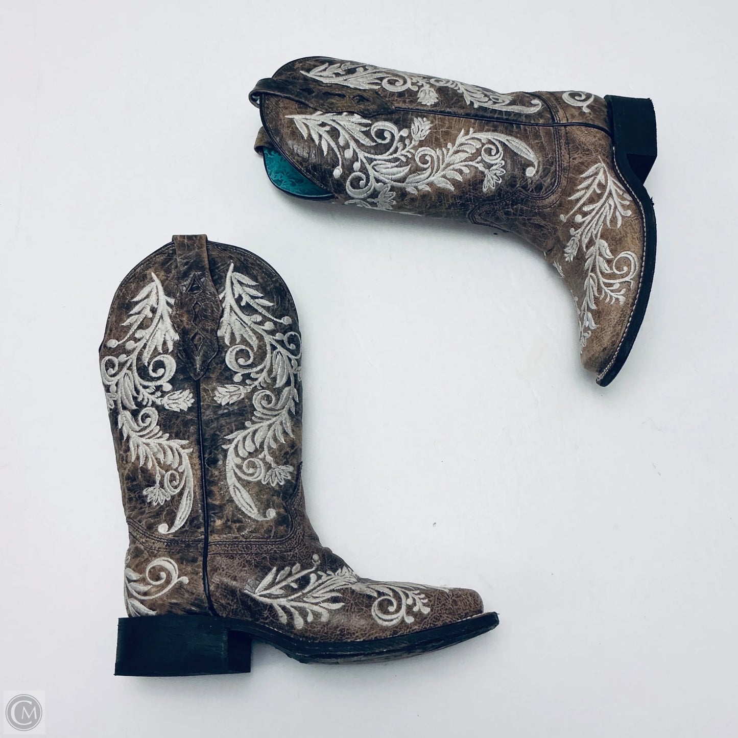 Boots Western By Corral In Brown, Size: 7