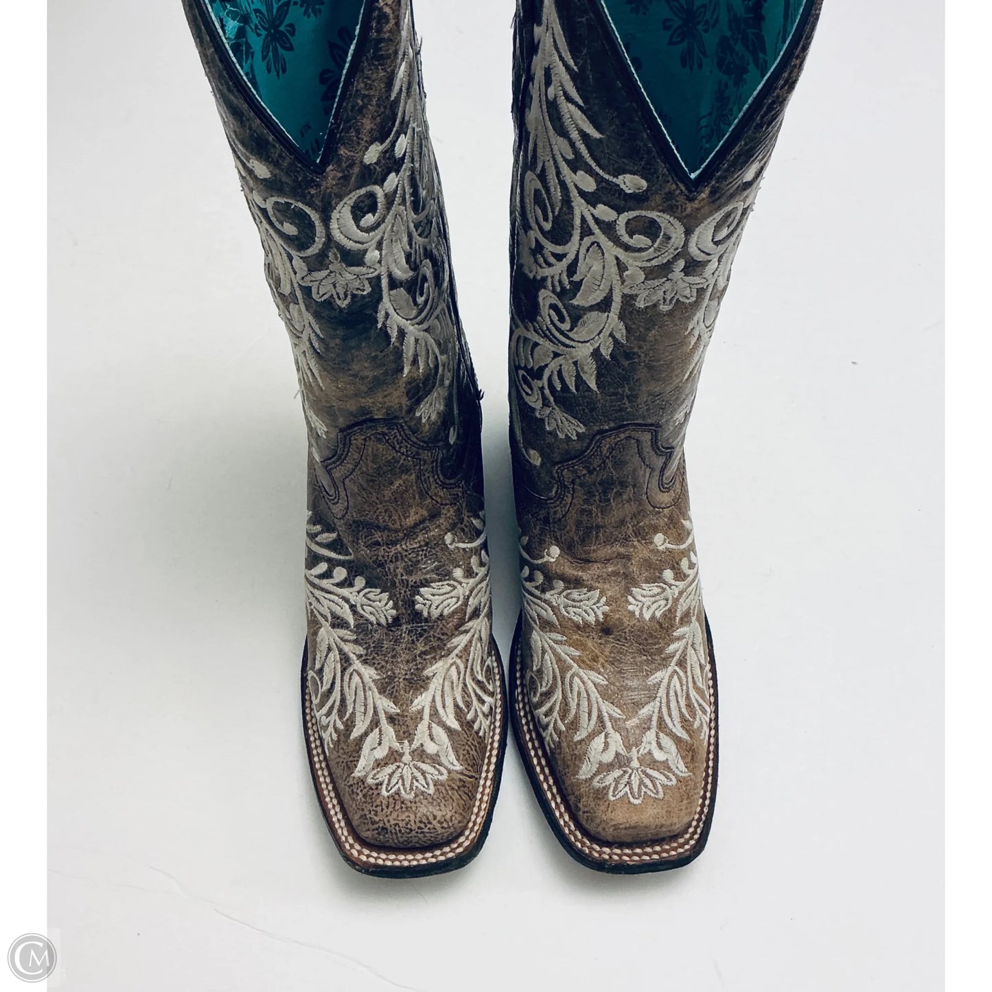 Boots Western By Corral In Brown, Size: 7