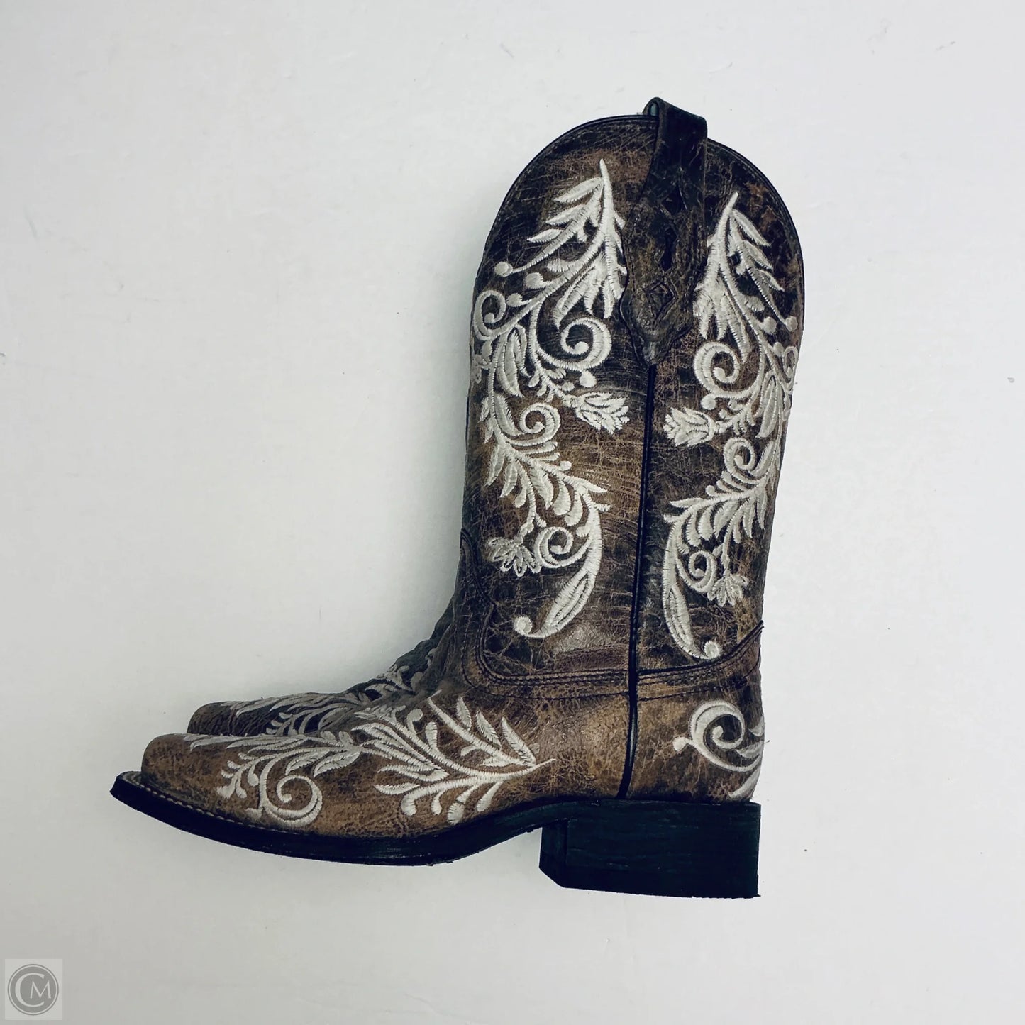 Boots Western By Corral In Brown, Size: 7