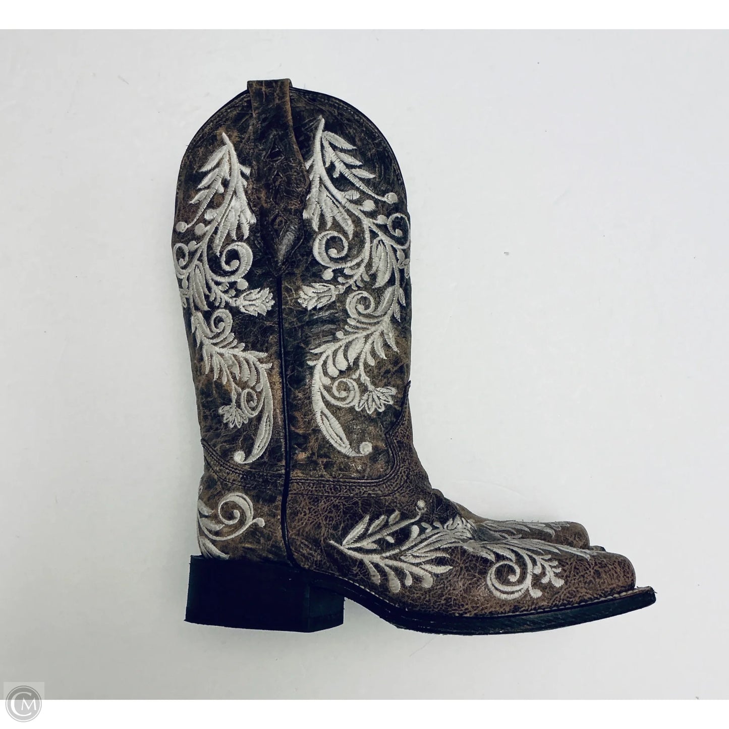 Boots Western By Corral In Brown, Size: 7