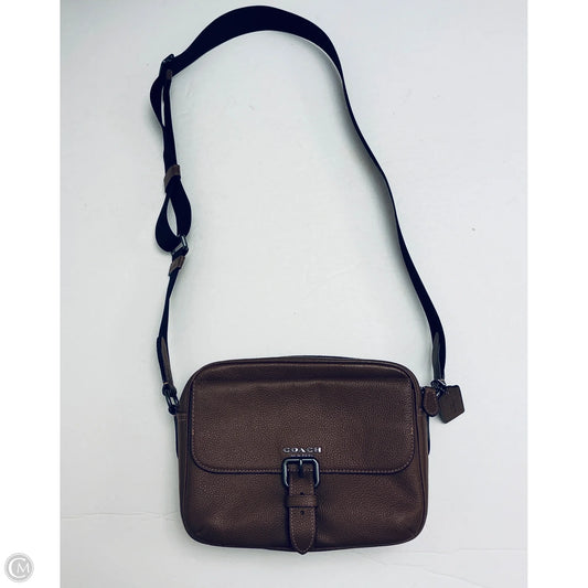 Crossbody Designer By Coach, Size: Medium