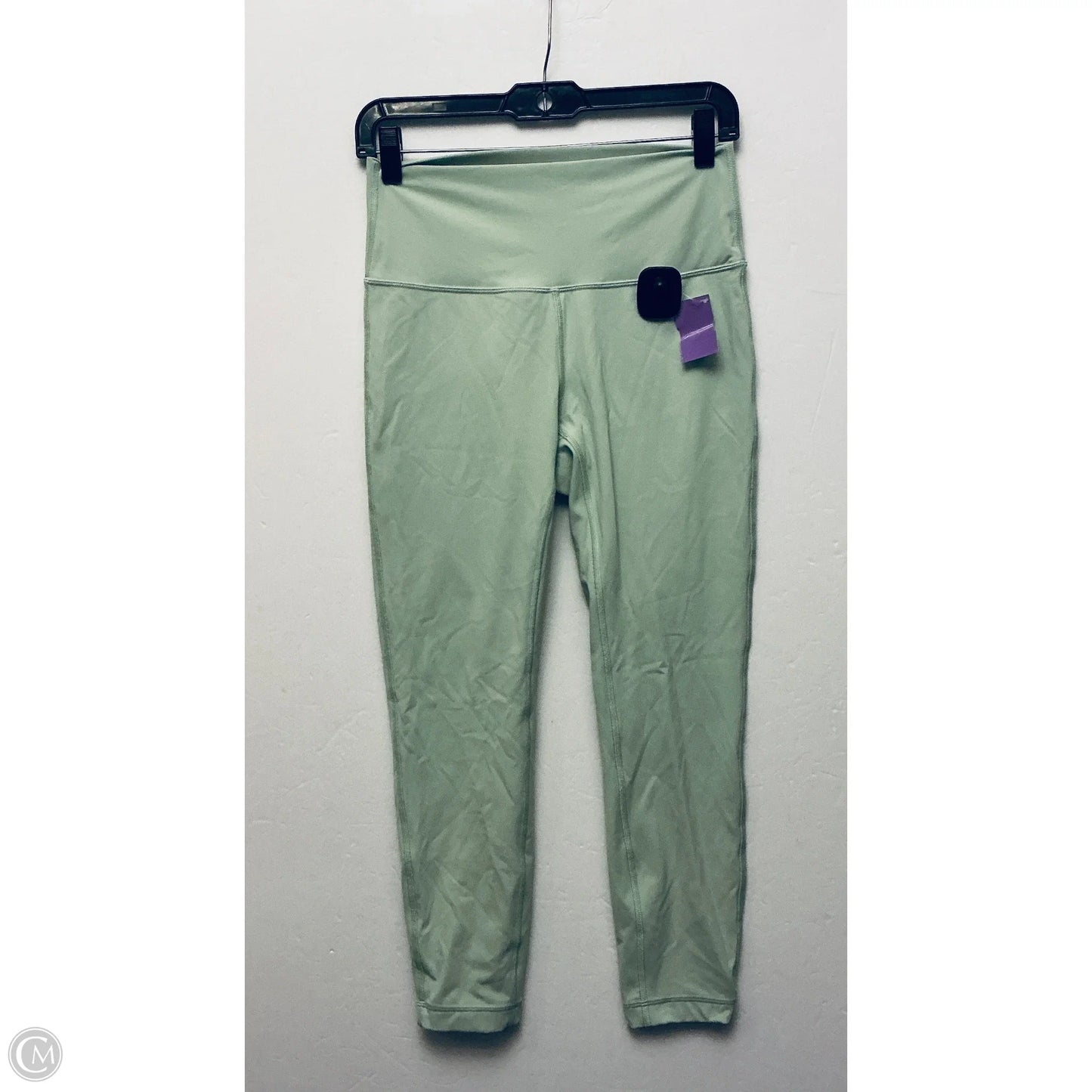 Athletic Leggings By Lululemon In Green, Size: 8