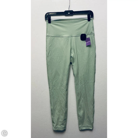 Athletic Leggings By Lululemon In Green, Size: 8