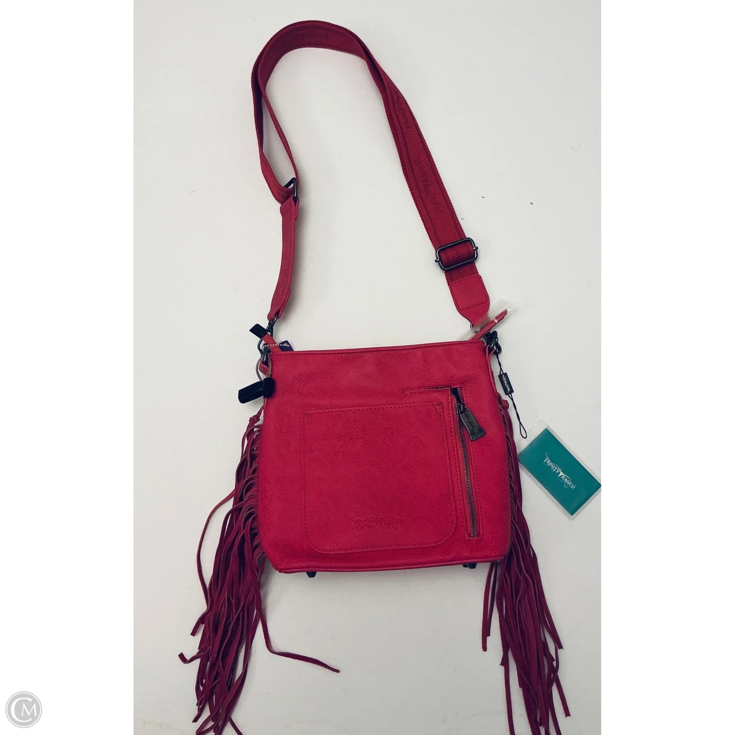 Handbag Leather By Clothes Mentor, Size: Medium