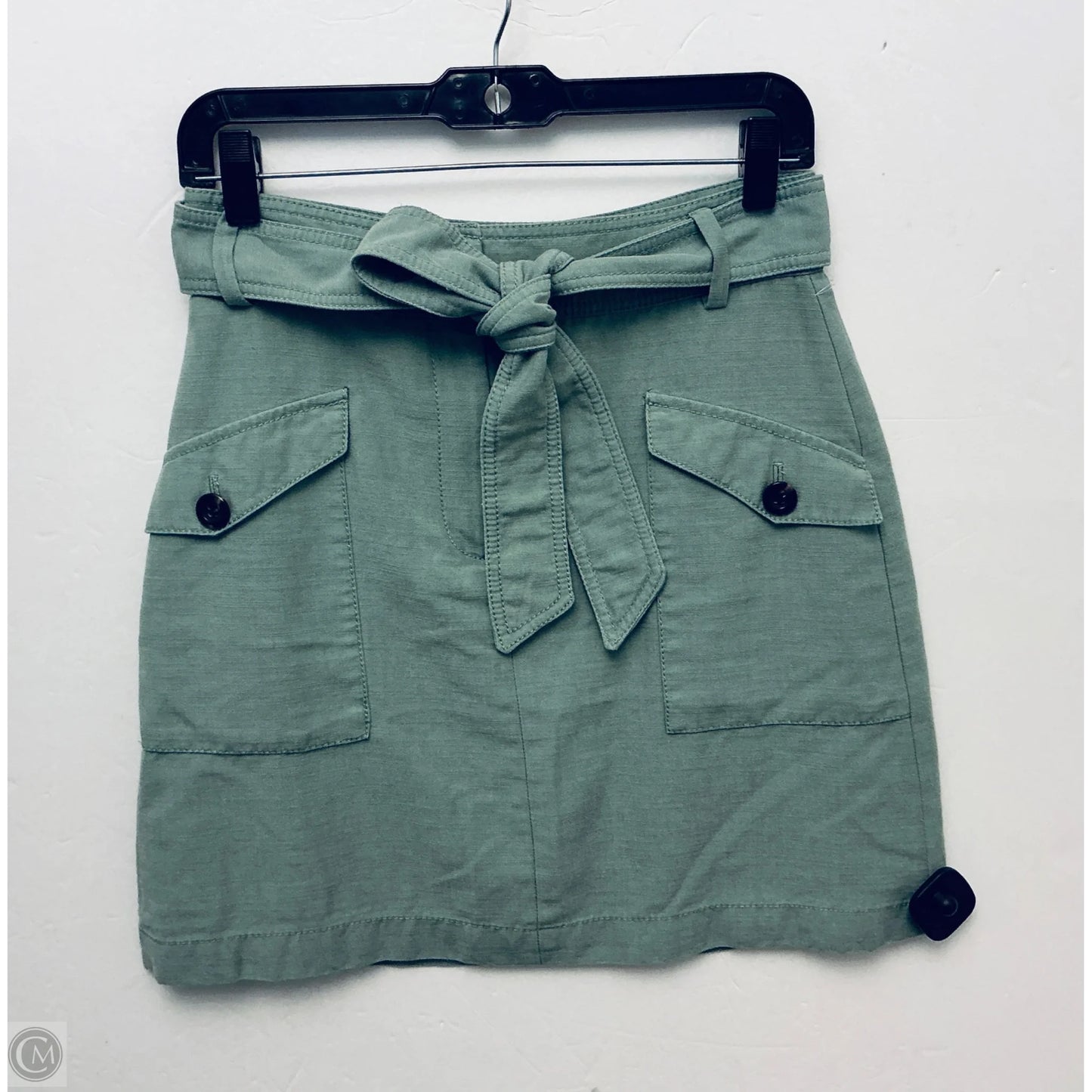 Skirt Midi By Ann Taylor In Green, Size: 2