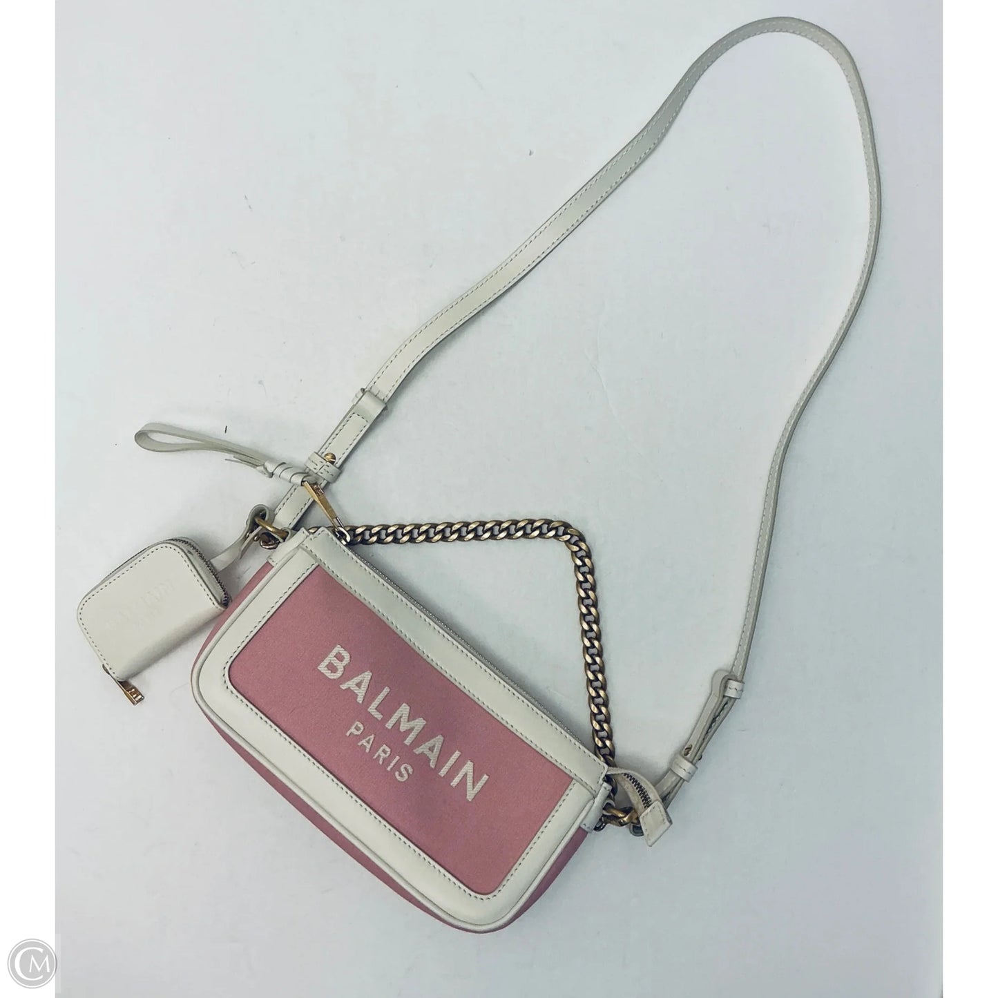 Handbag Luxury Designer By Balmain, Size: Small