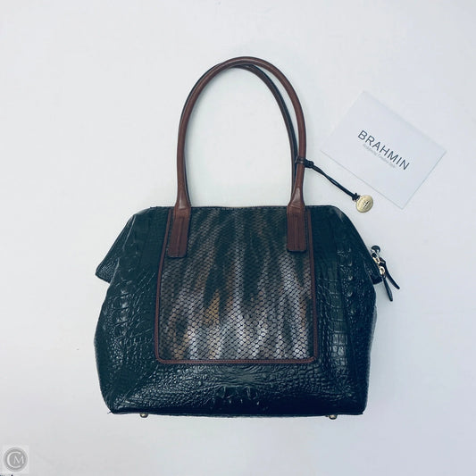 Handbag Designer By Brahmin, Size: Large