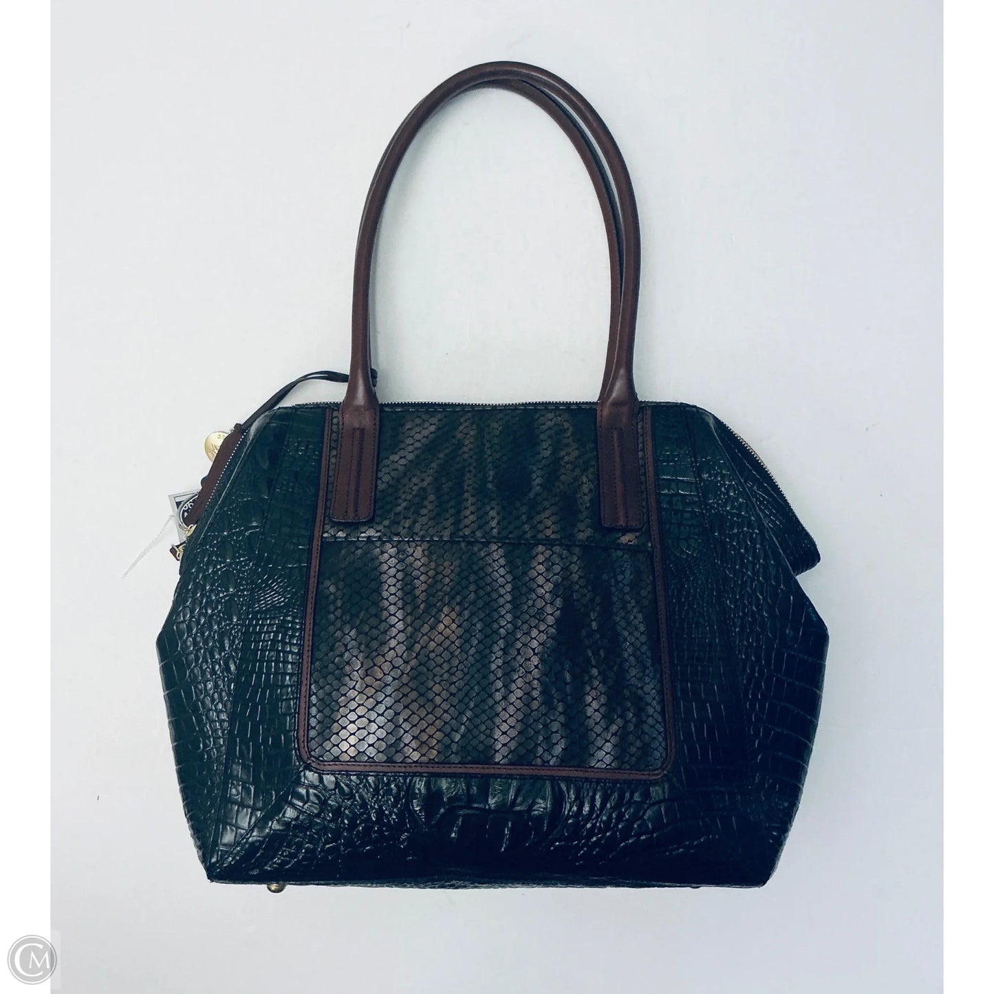 Handbag Designer By Brahmin, Size: Large