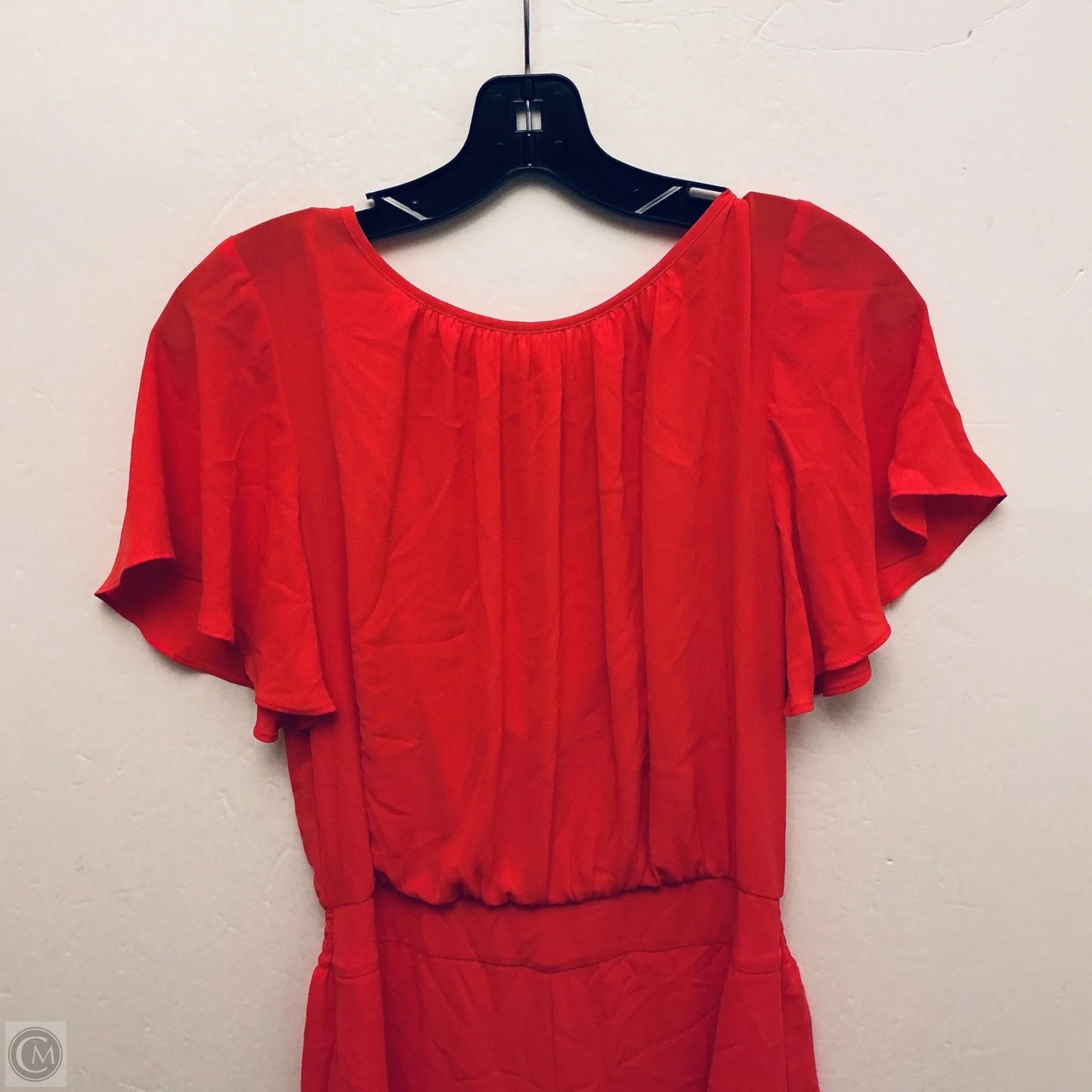 Romper By White House Black Market In Red, Size: S