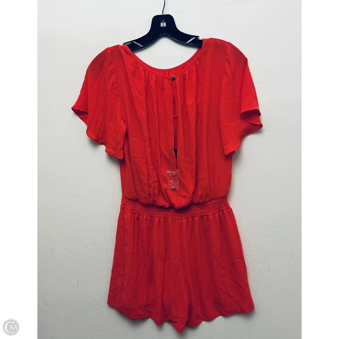 Romper By White House Black Market In Red, Size: S