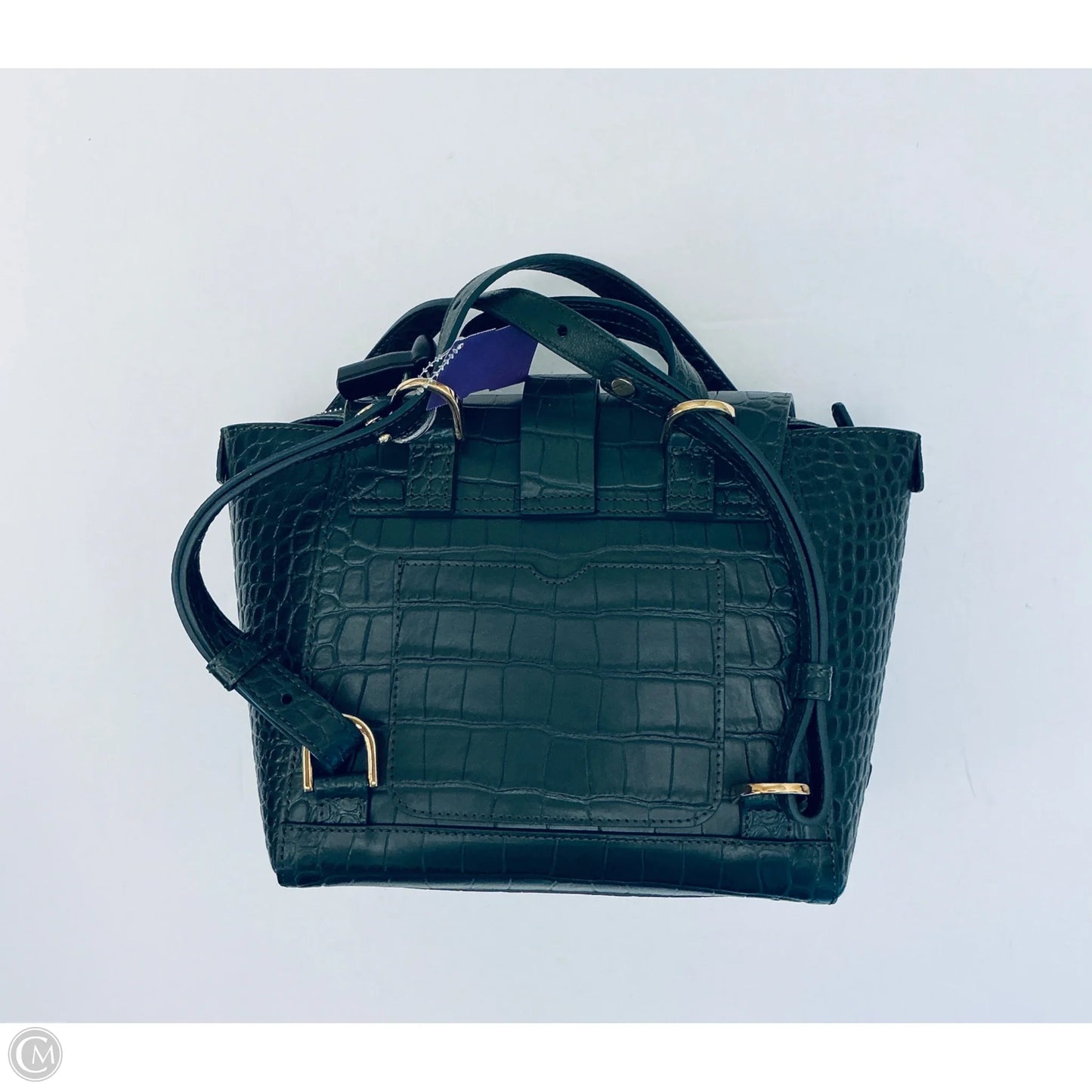 Handbag Leather By Cma, Size: Medium