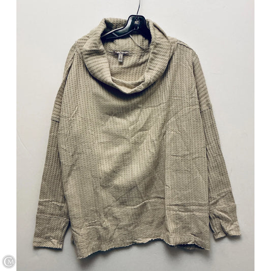 Top Long Sleeve By Free People In Tan, Size: L