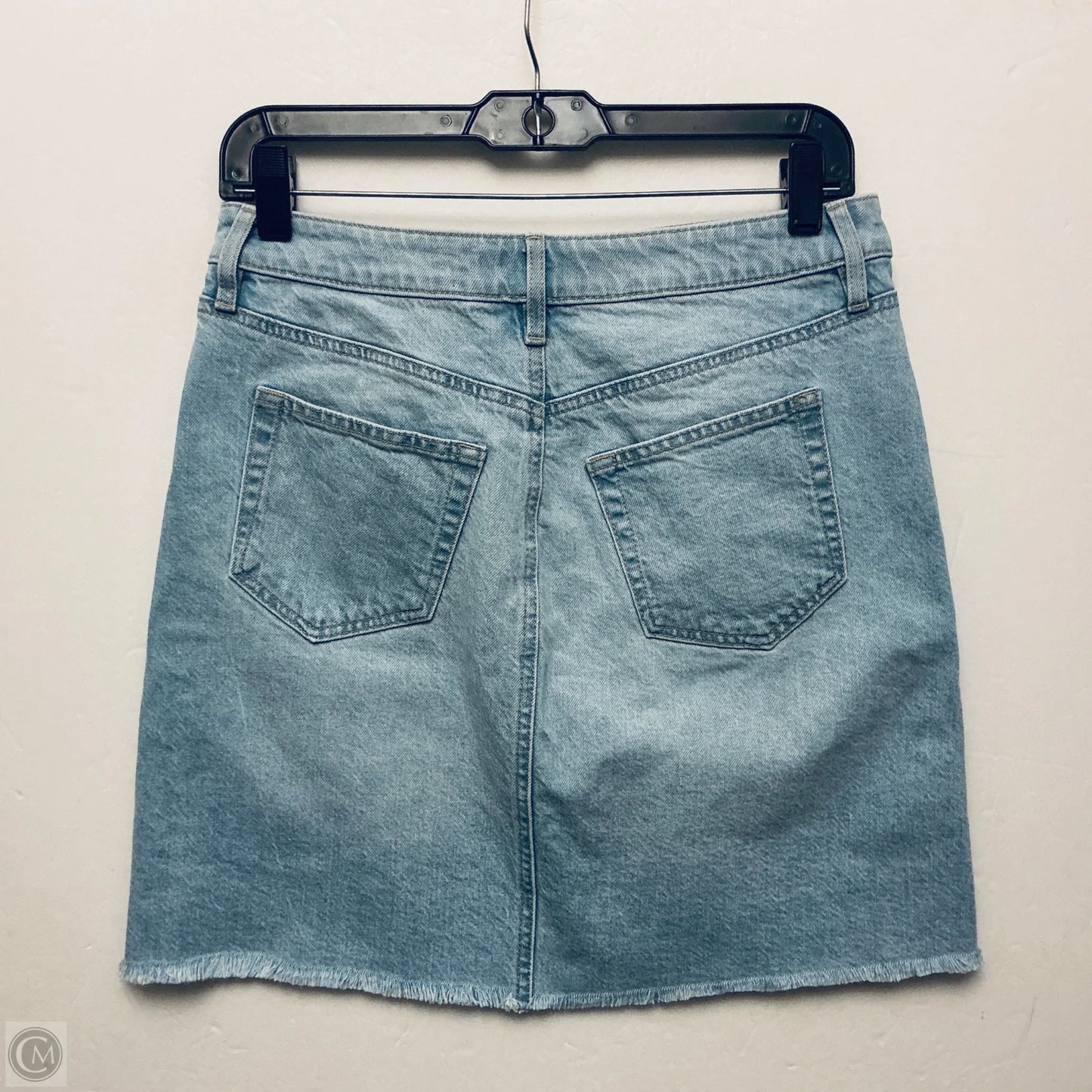 Skirt Mini & Short By Loft In Blue Denim, Size: 0