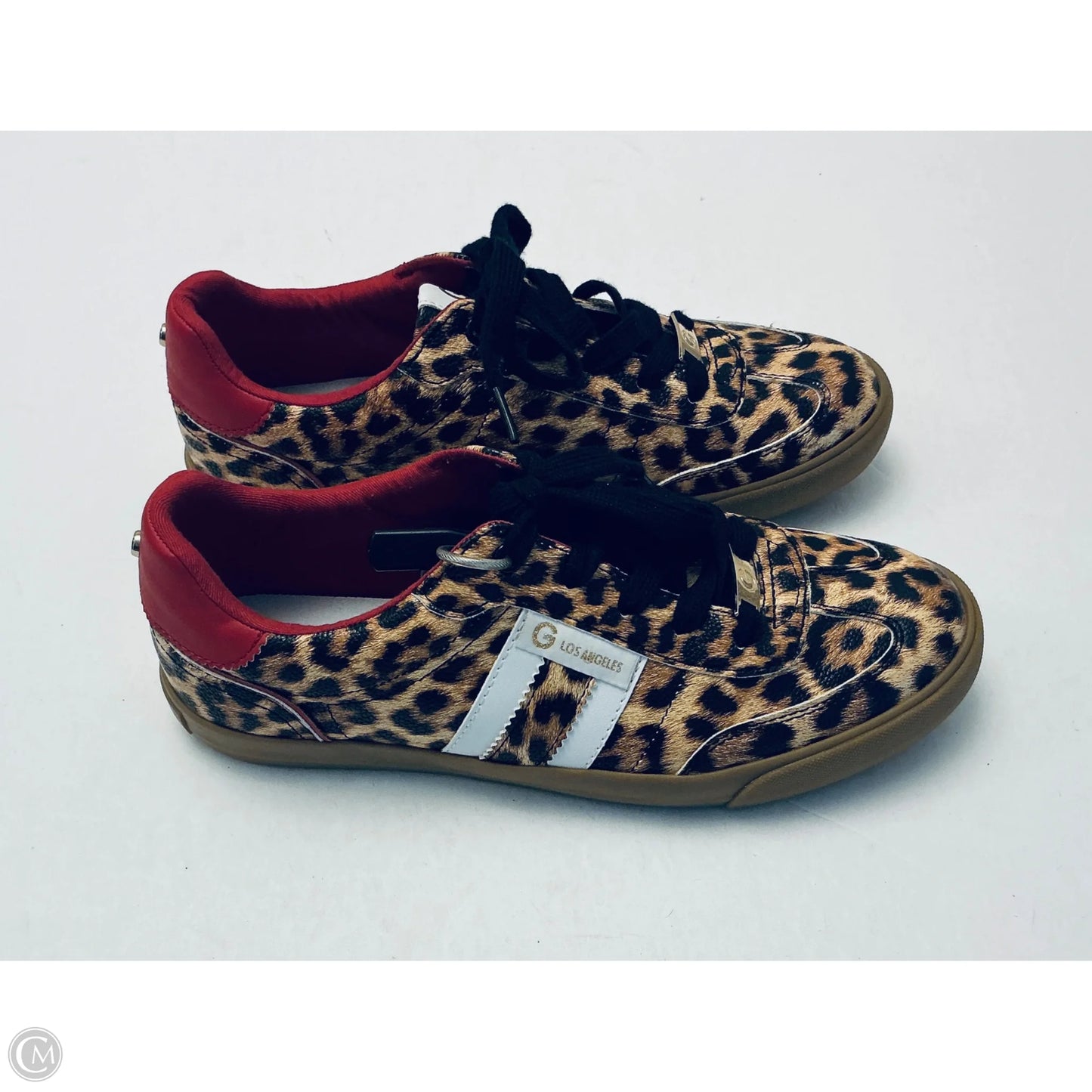 Shoes Sneakers By Gianni Bini In Animal Print, Size: 9