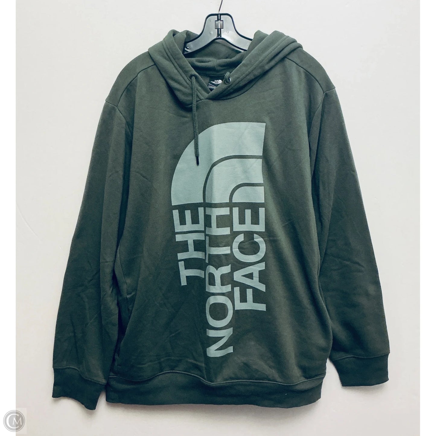 Sweatshirt Hoodie By The North Face In Green, Size: Xl