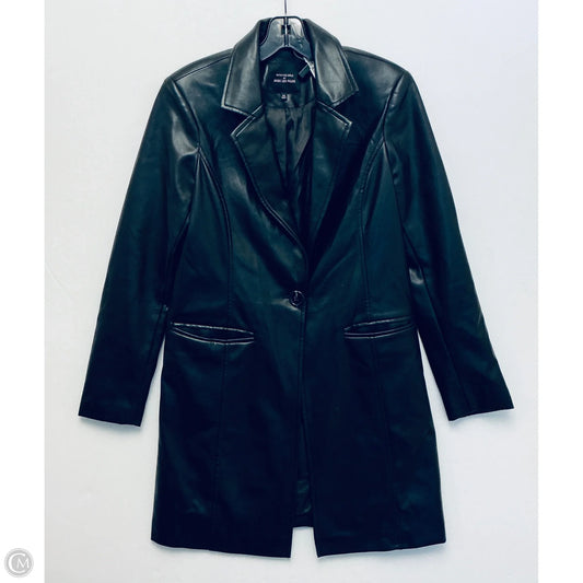 Coat Trench Coat By Avec Les Filles In Black, Size: Xs