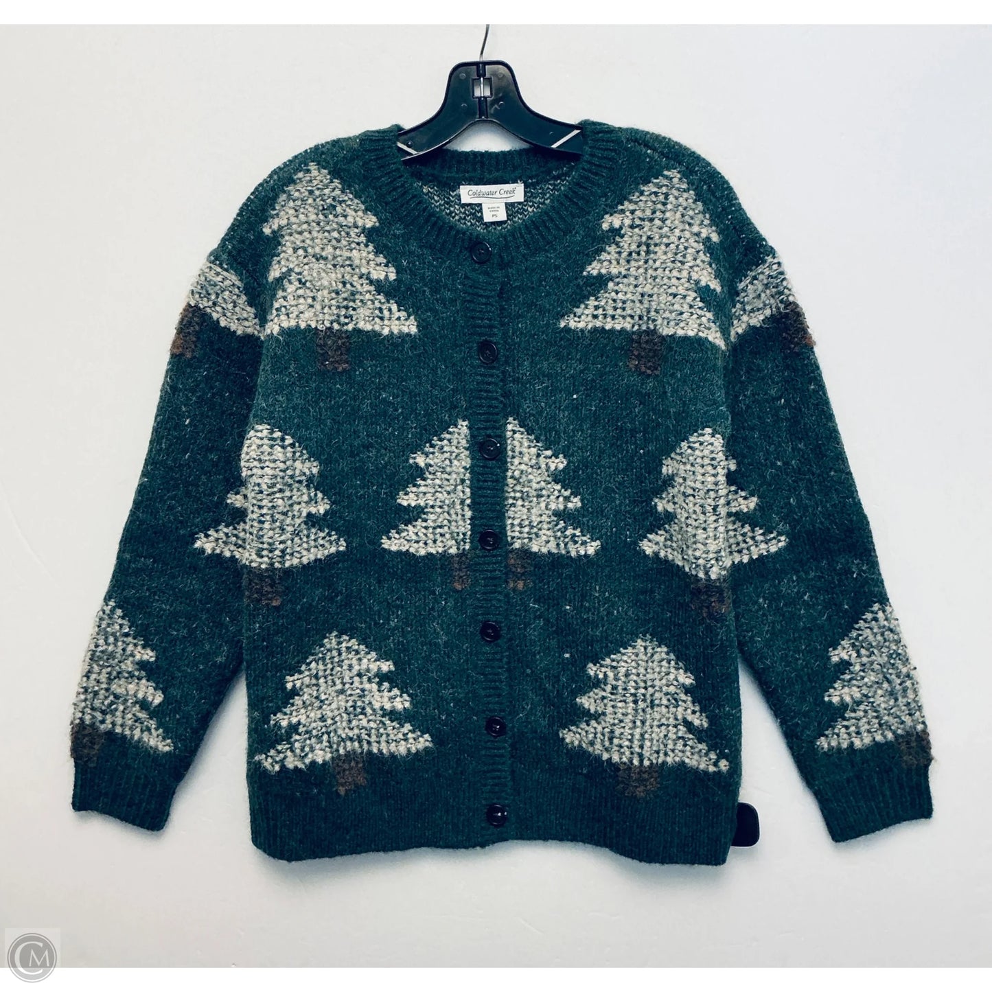 Sweater Cardigan By Coldwater Creek In Blue, Size: Sp