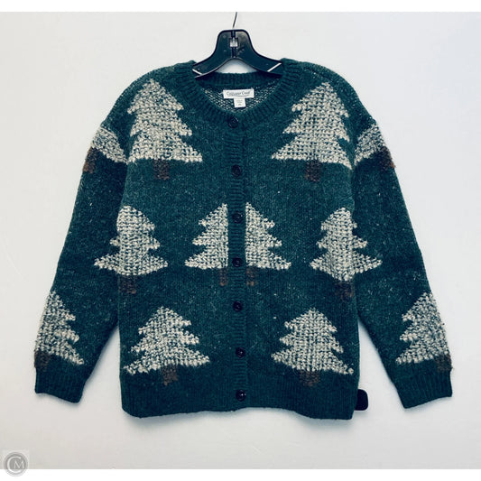 Sweater Cardigan By Coldwater Creek In Blue, Size: Sp
