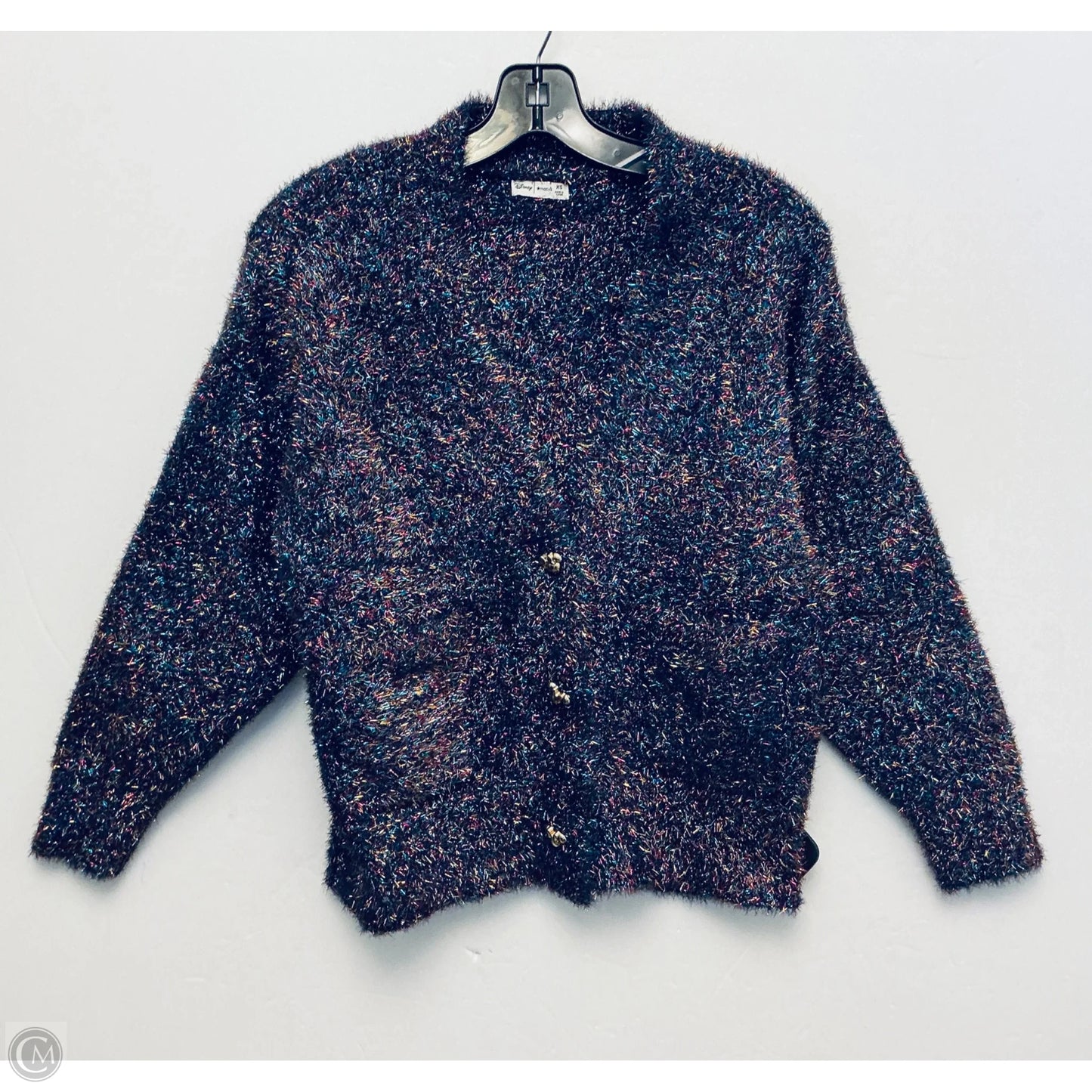 Sweater Cardigan By Disney In Multi-colored, Size: Xs