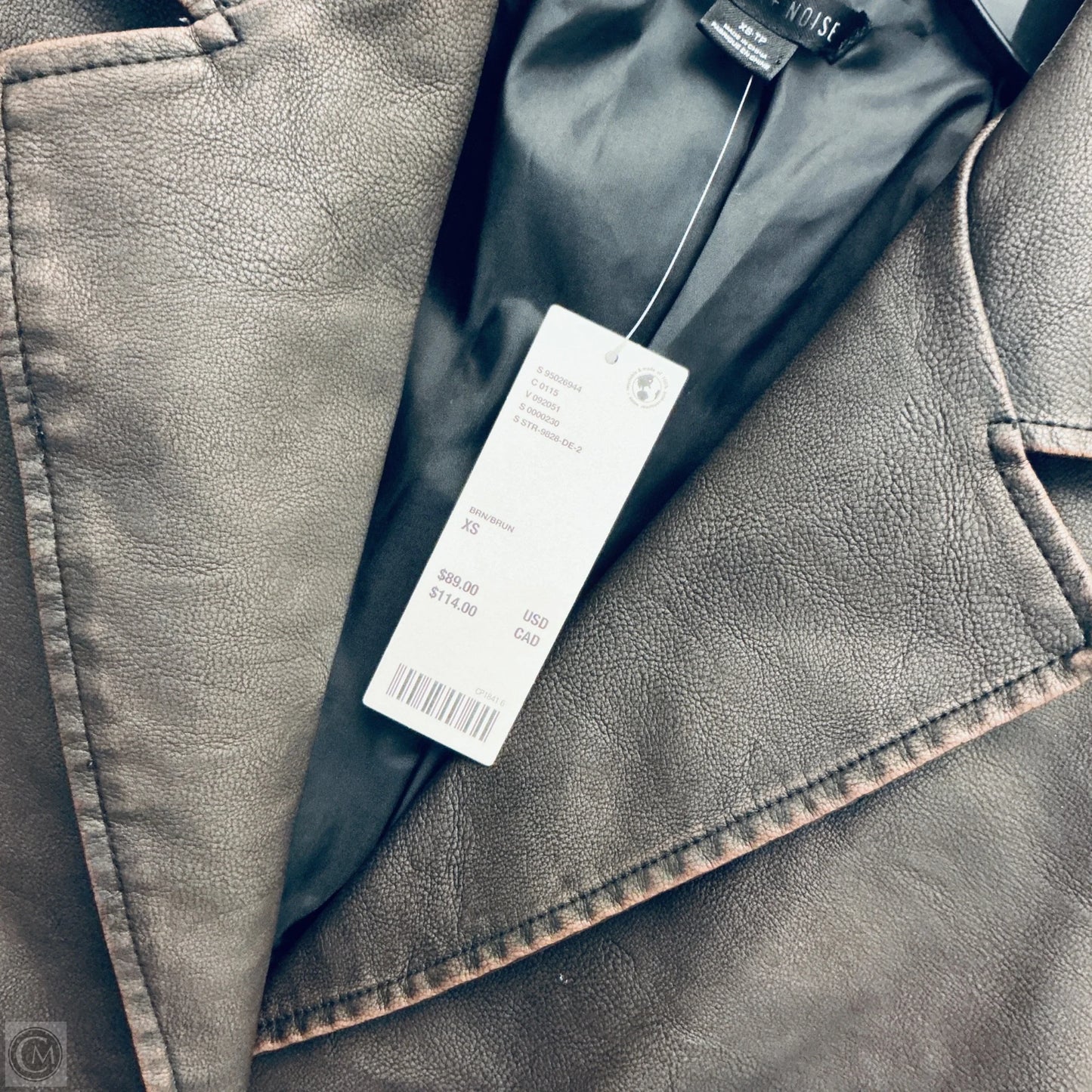 Jacket Other By Silence And Noise In Bronze, Size: Xs