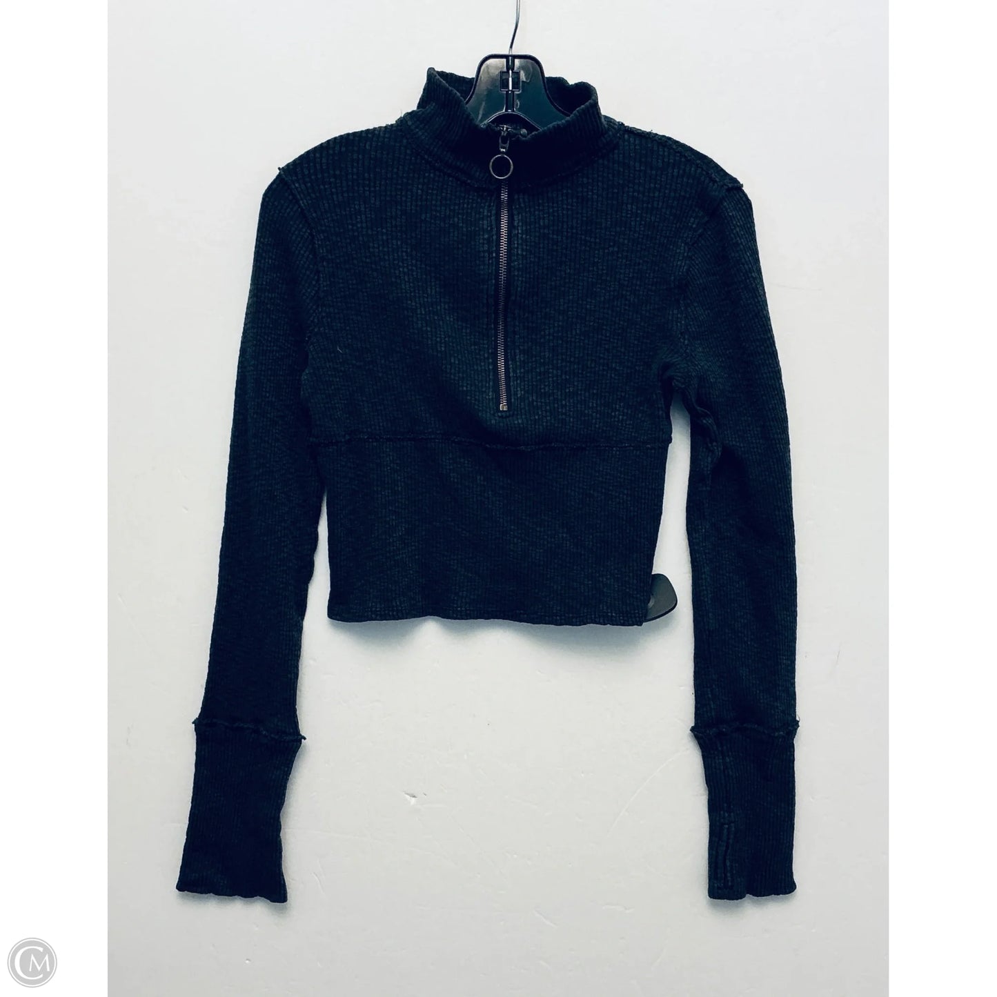 Sweatshirt Collar By We The Free In Grey, Size: S