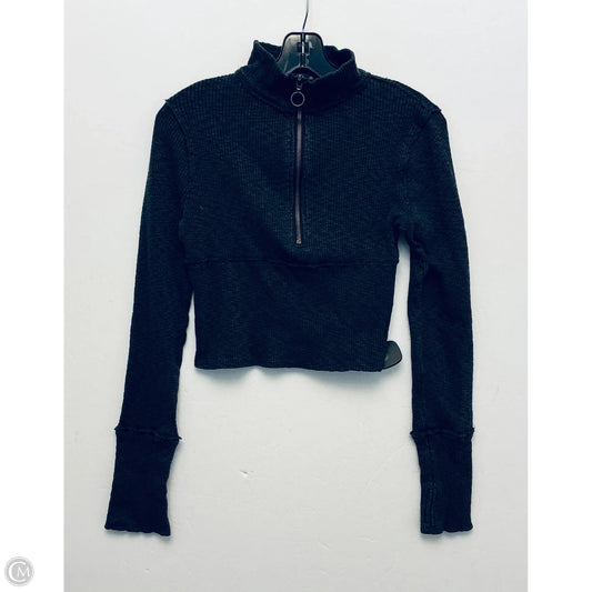 Sweatshirt Collar By We The Free In Grey, Size: S