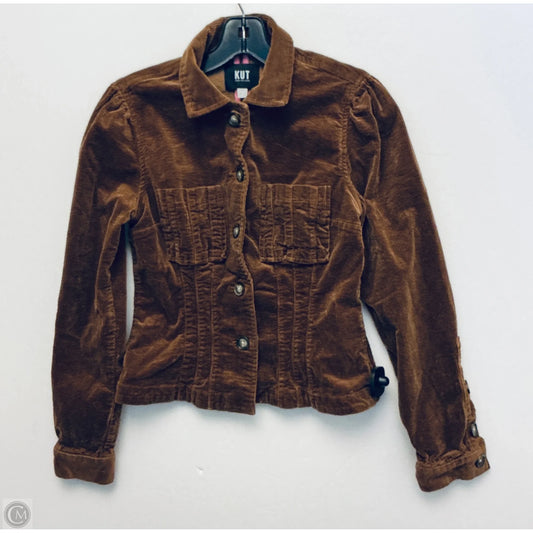 Jacket Other By Kut In Brown, Size: Xs