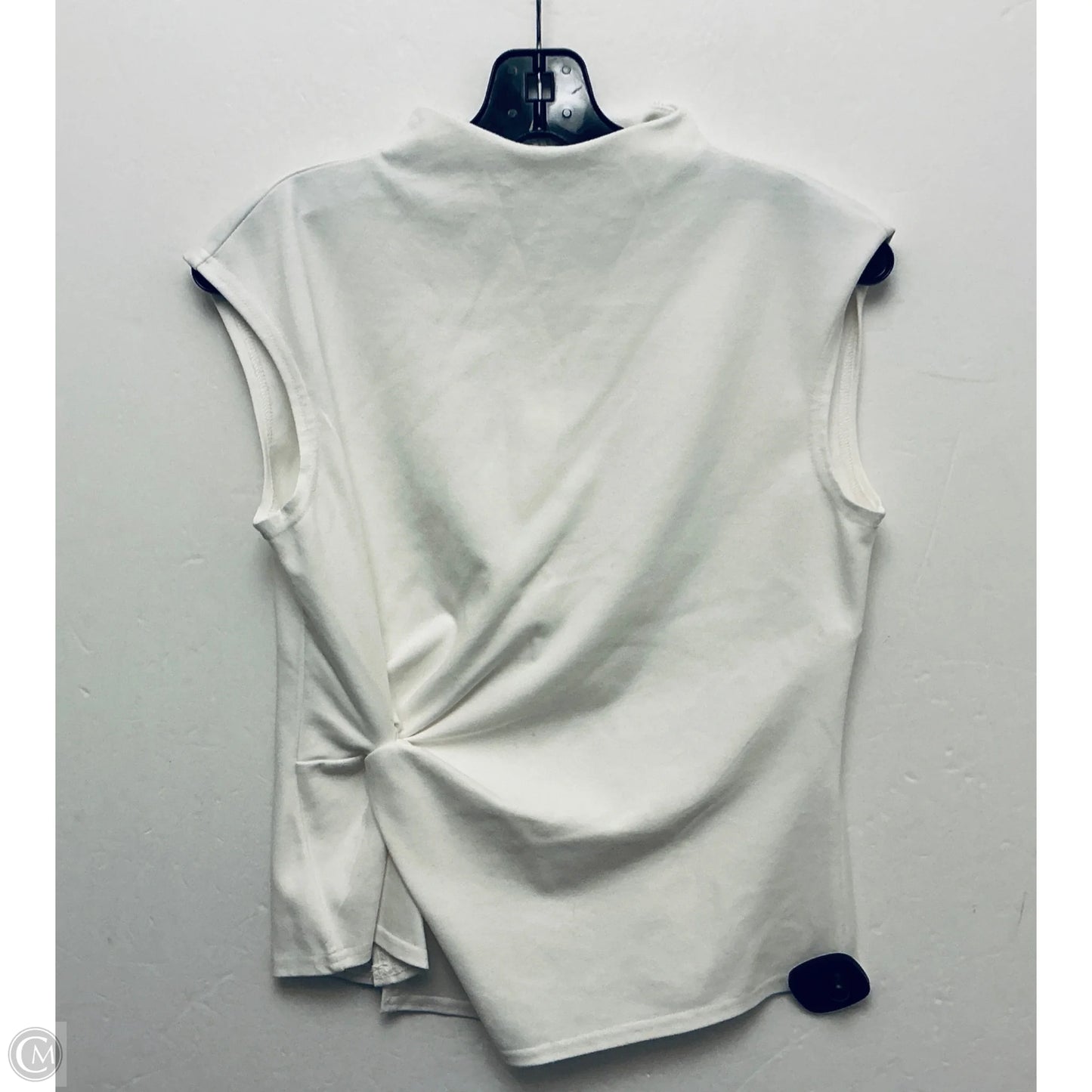 Top Short Sleeve By Modern Works In Cream, Size: Xs