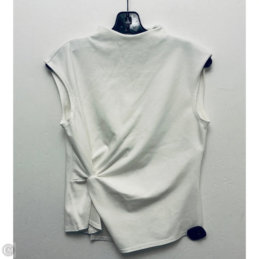 Top Short Sleeve By Modern Works In Cream, Size: Xs
