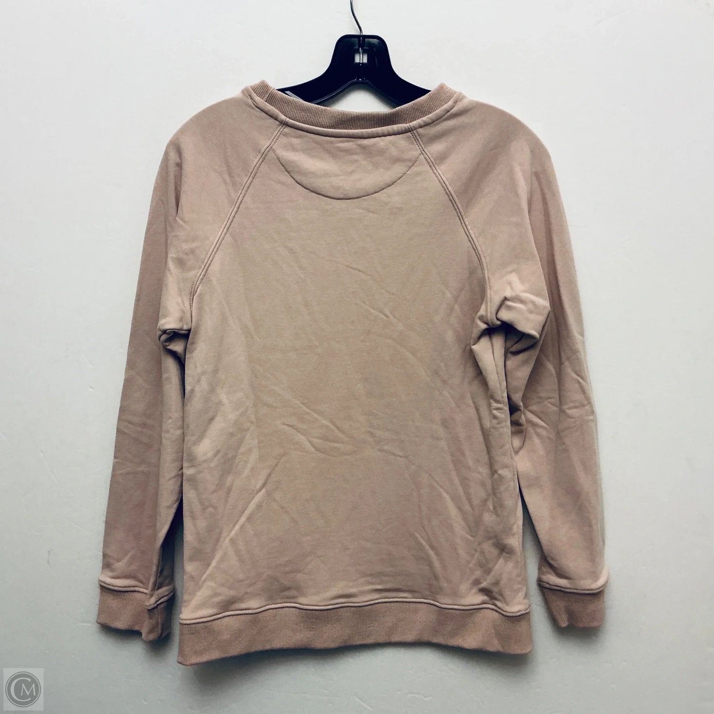 Sweatshirt Crewneck By Clothes Mentor In Tan, Size: Xs