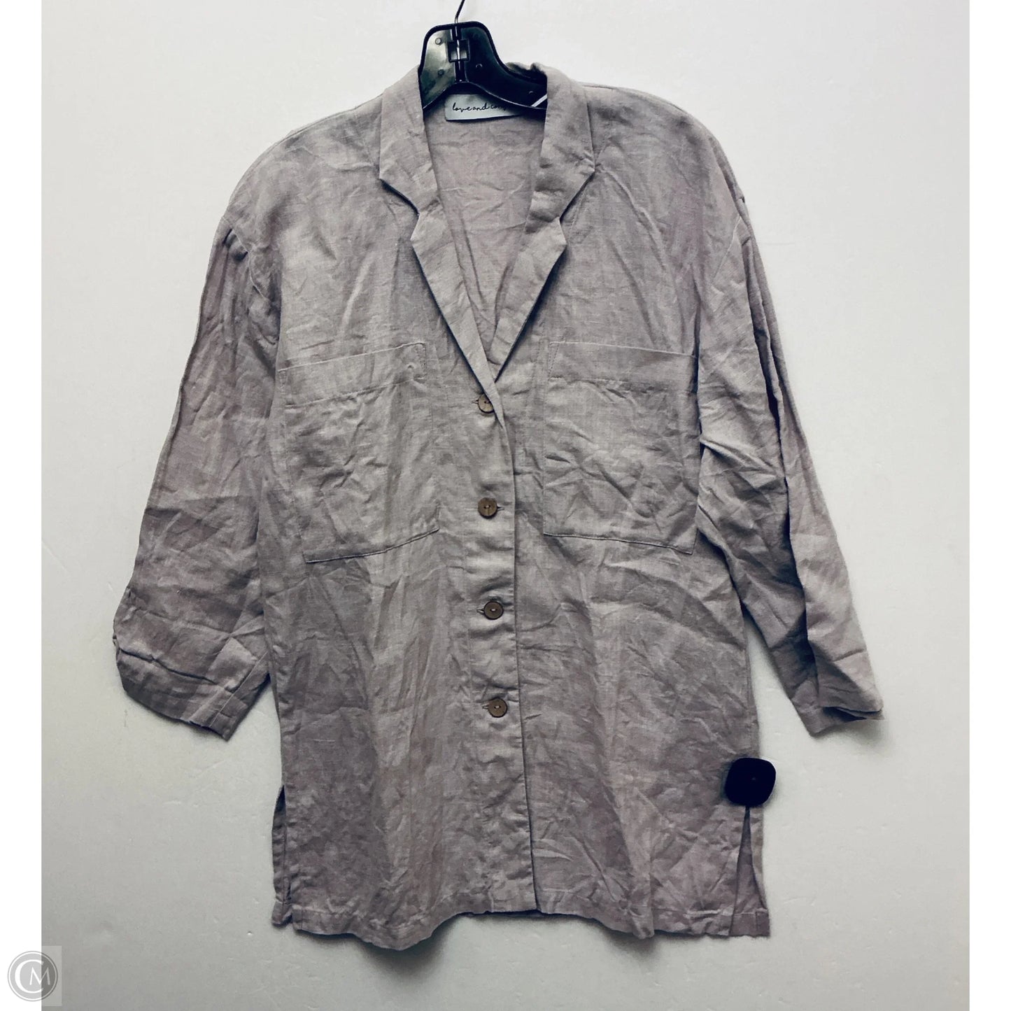 Top Long Sleeve By Clothes Mentor In Purple, Size: S