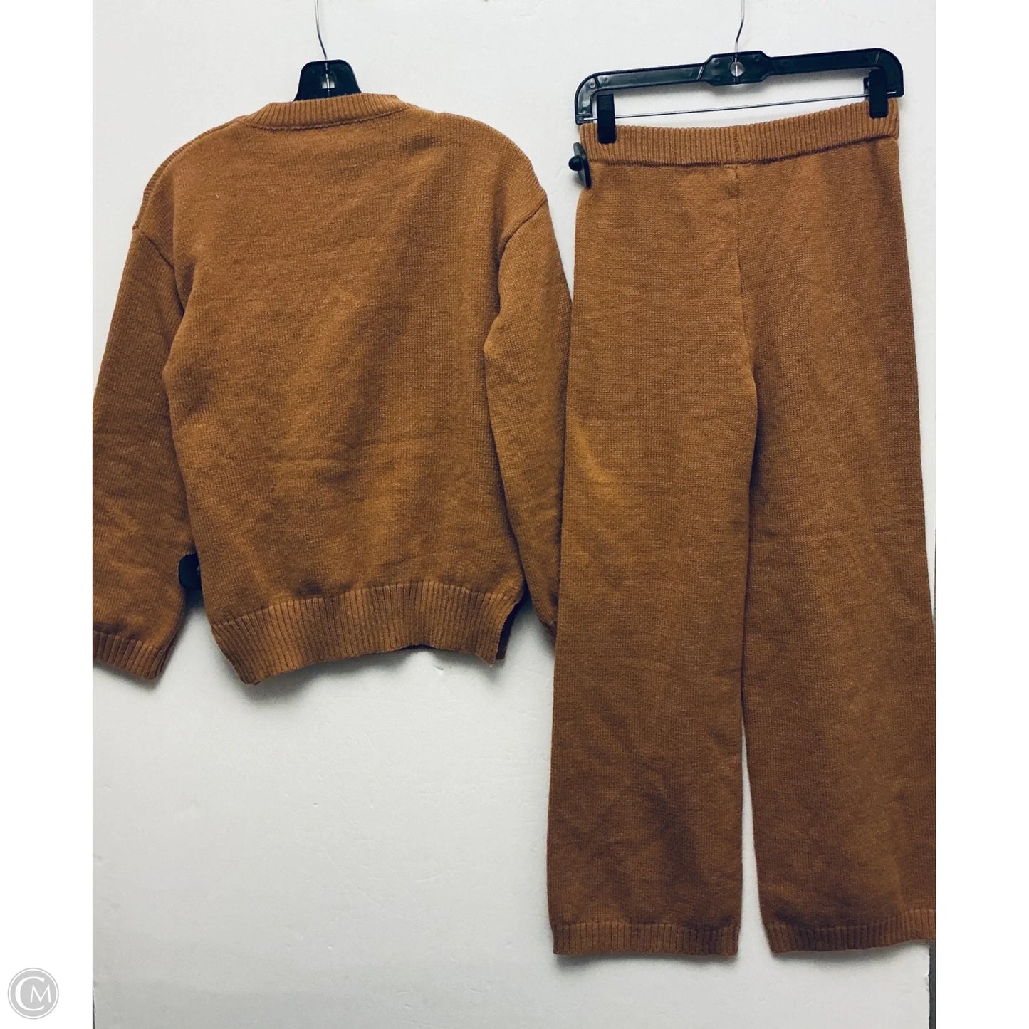 Sweater 2pc By Clothes Mentor In Brown, Size: S