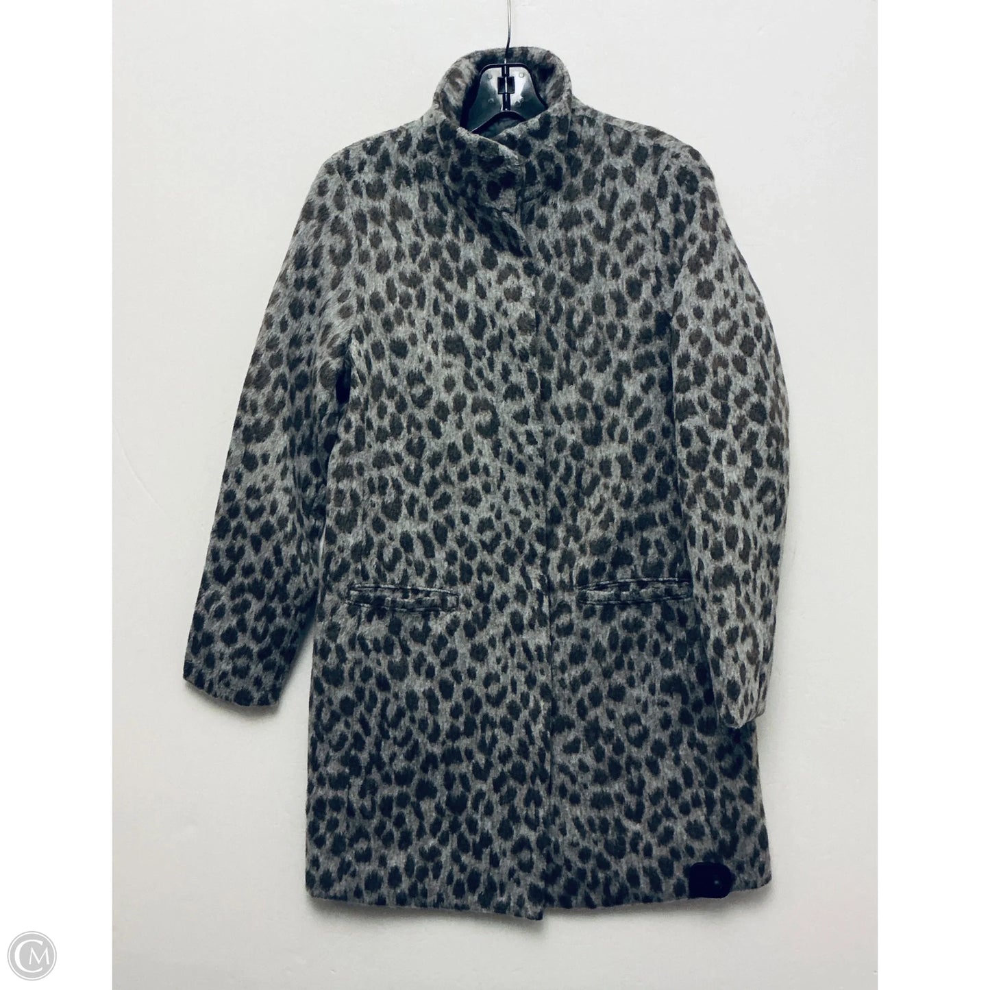 Coat Peacoat By Old Navy In Animal Print, Size: Xs