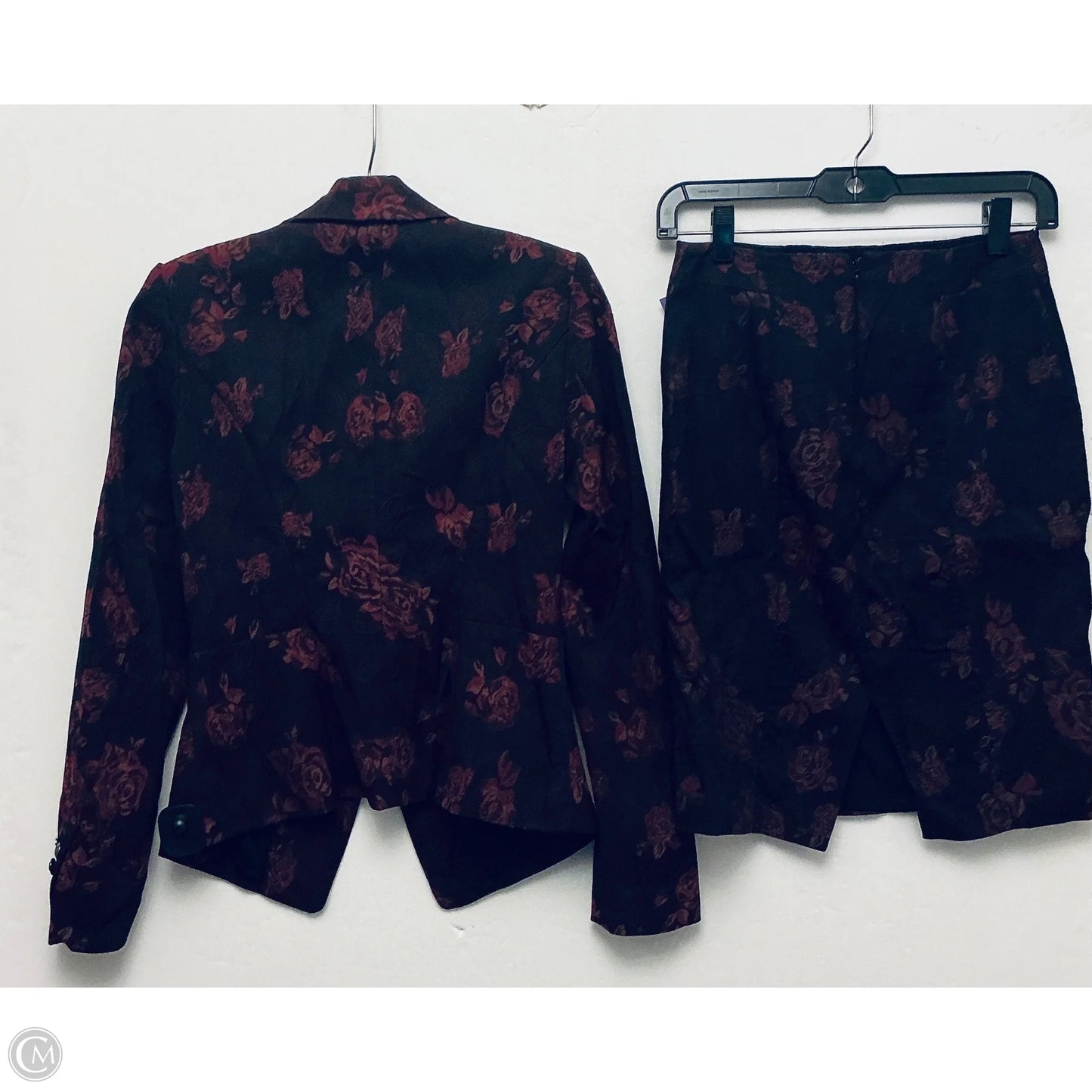 Skirt Set 2pc By White House Black Market In Floral Print, Size: 0p