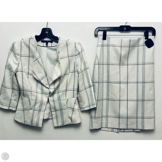 Skirt Set 2pc By White House Black Market In Striped Pattern, Size: 2p