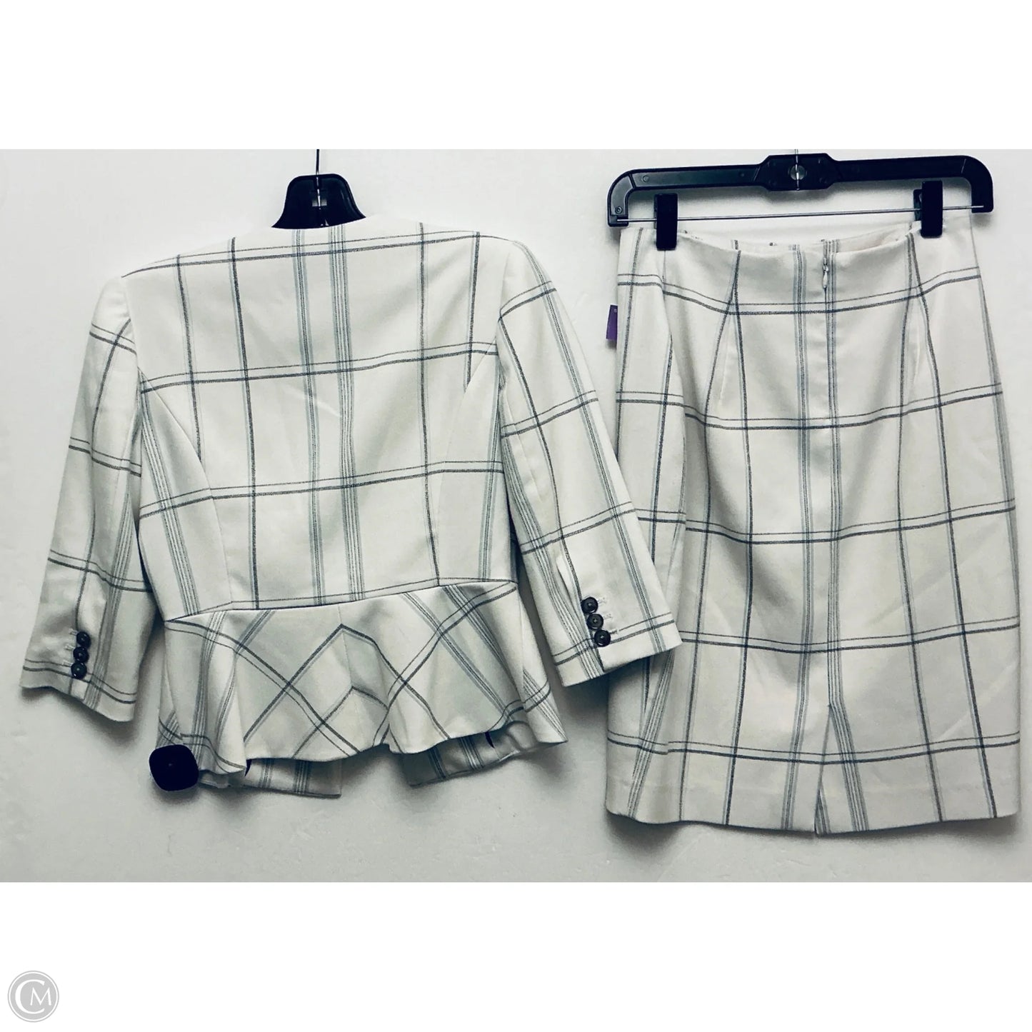 Skirt Set 2pc By White House Black Market In Striped Pattern, Size: 2p