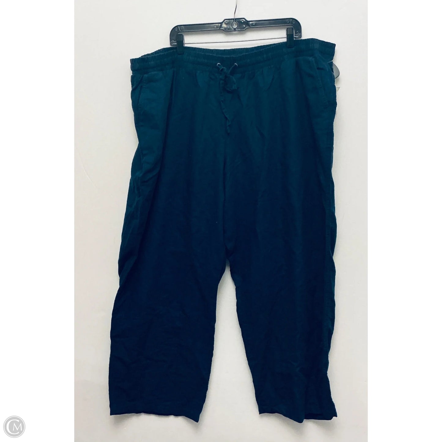 Pants Wide Leg By Amazon Essentials In Navy, Size: 4x