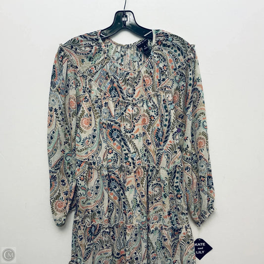 Dress Casual Midi By Kate And Lily In Multi-colored, Size: S