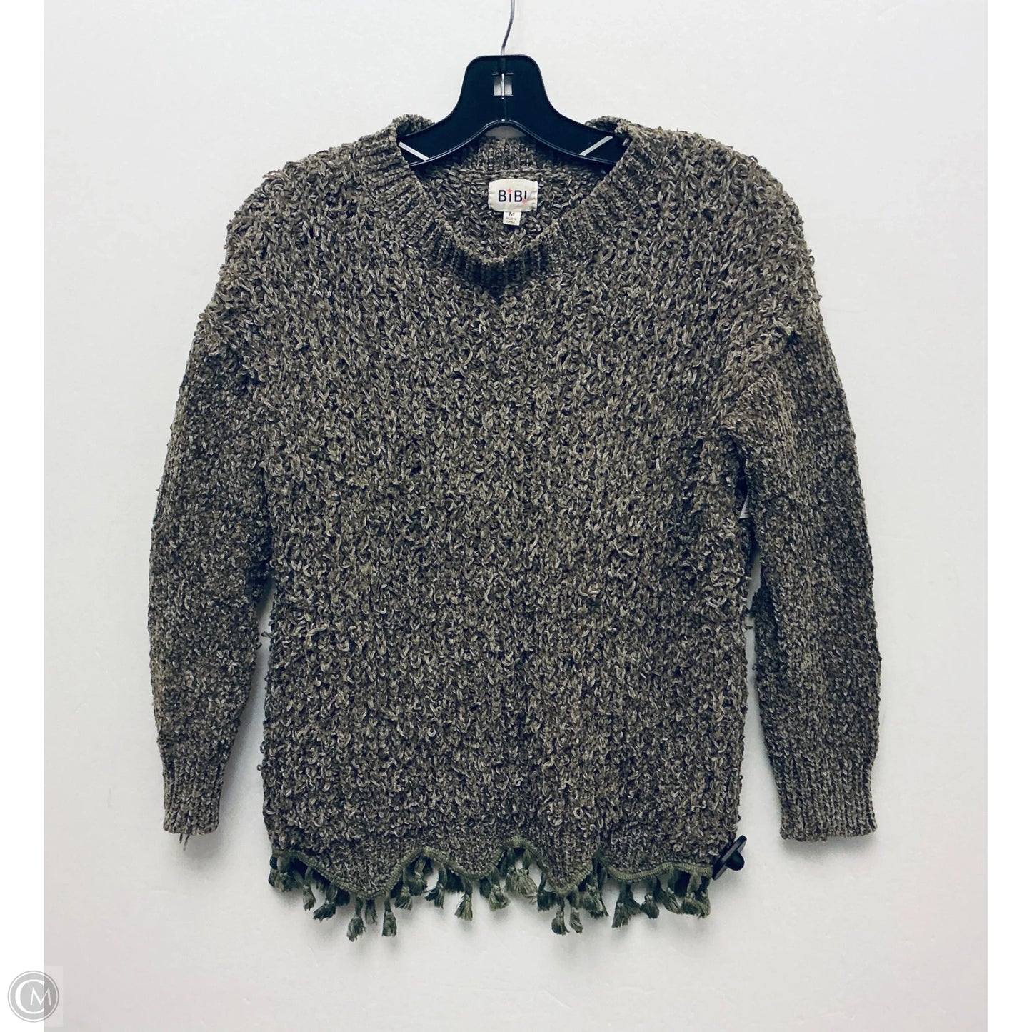 Sweater By Bibi In Green, Size: M