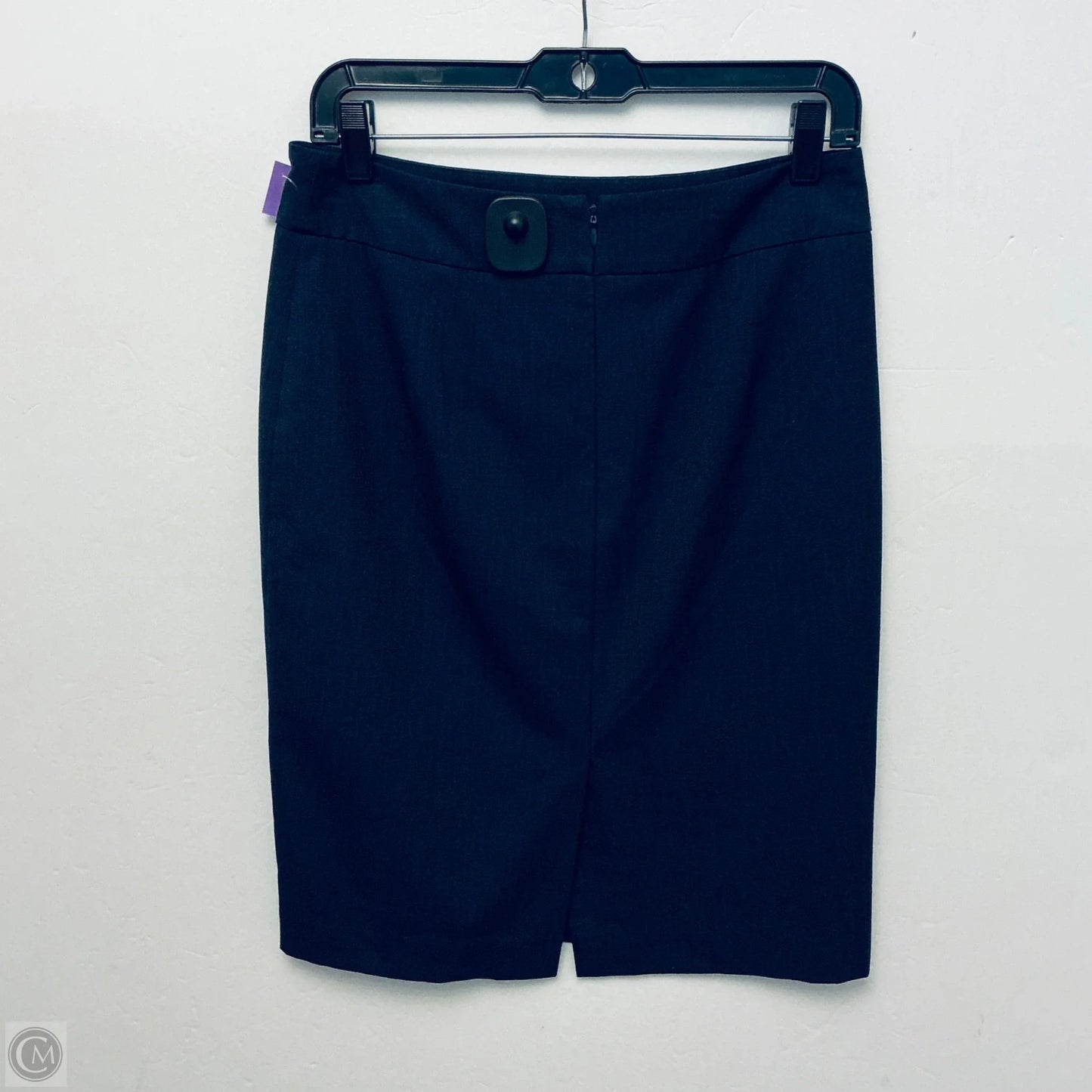 Skirt Midi By Ann Taylor In Navy, Size: 4