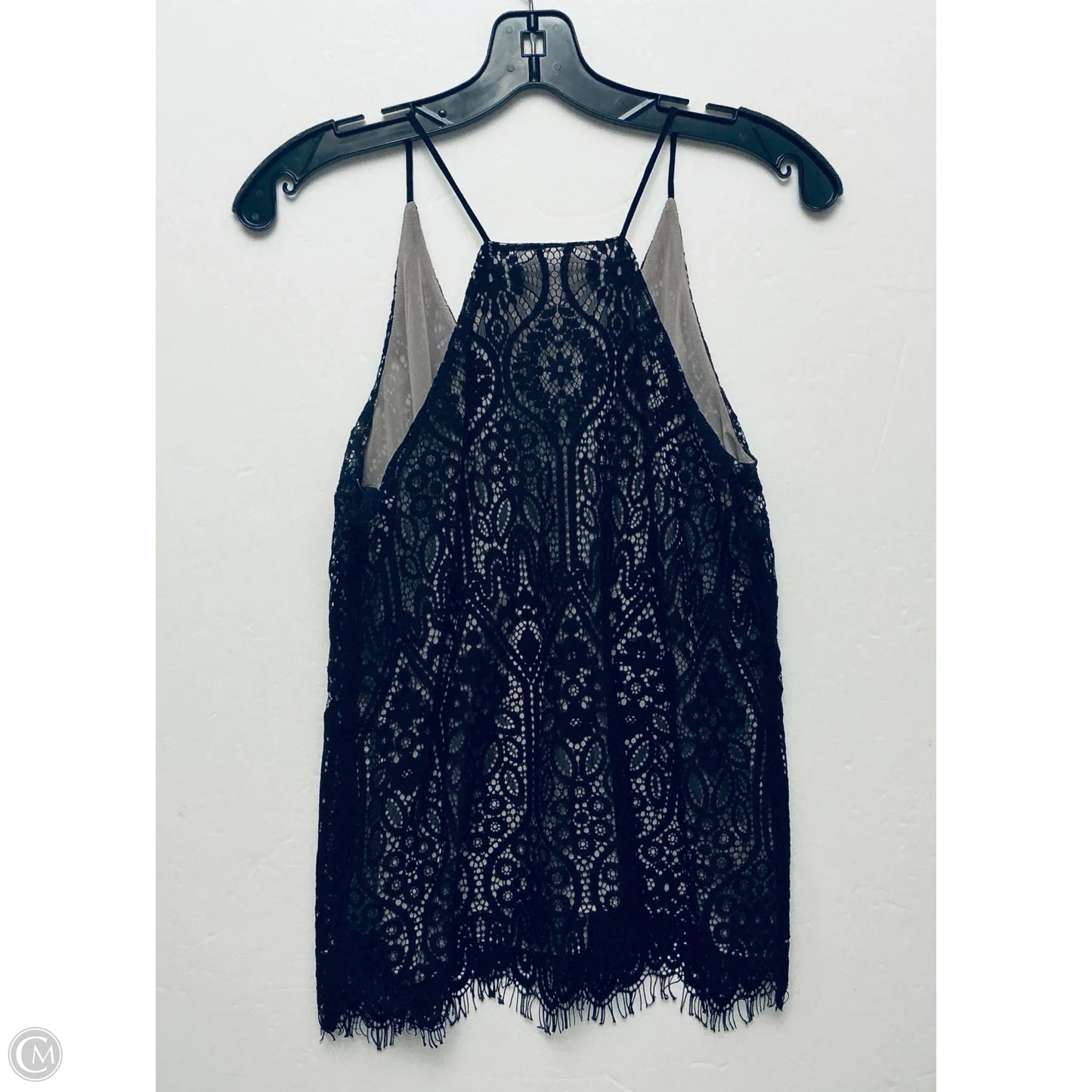 Top Sleeveless By Loft In Black, Size: Sp