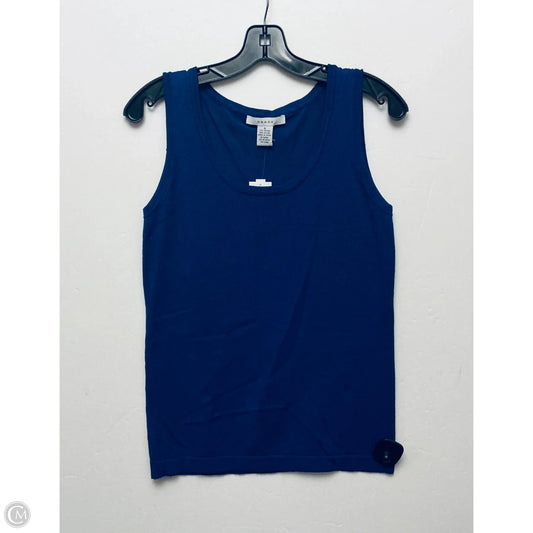 Top Sleeveless By Grace In Blue, Size: S