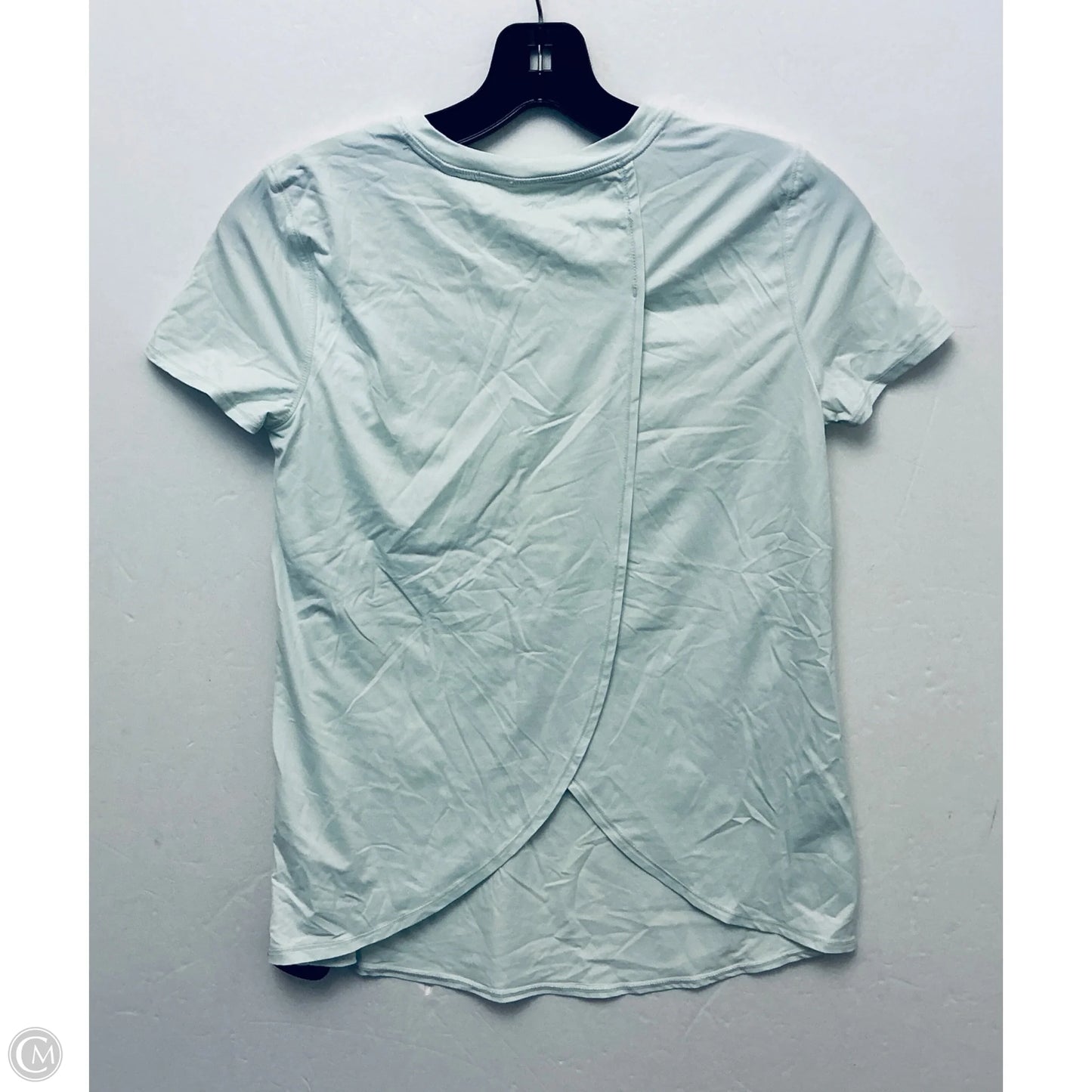 Athletic Top Short Sleeve By Athleta In Green, Size: Xxs