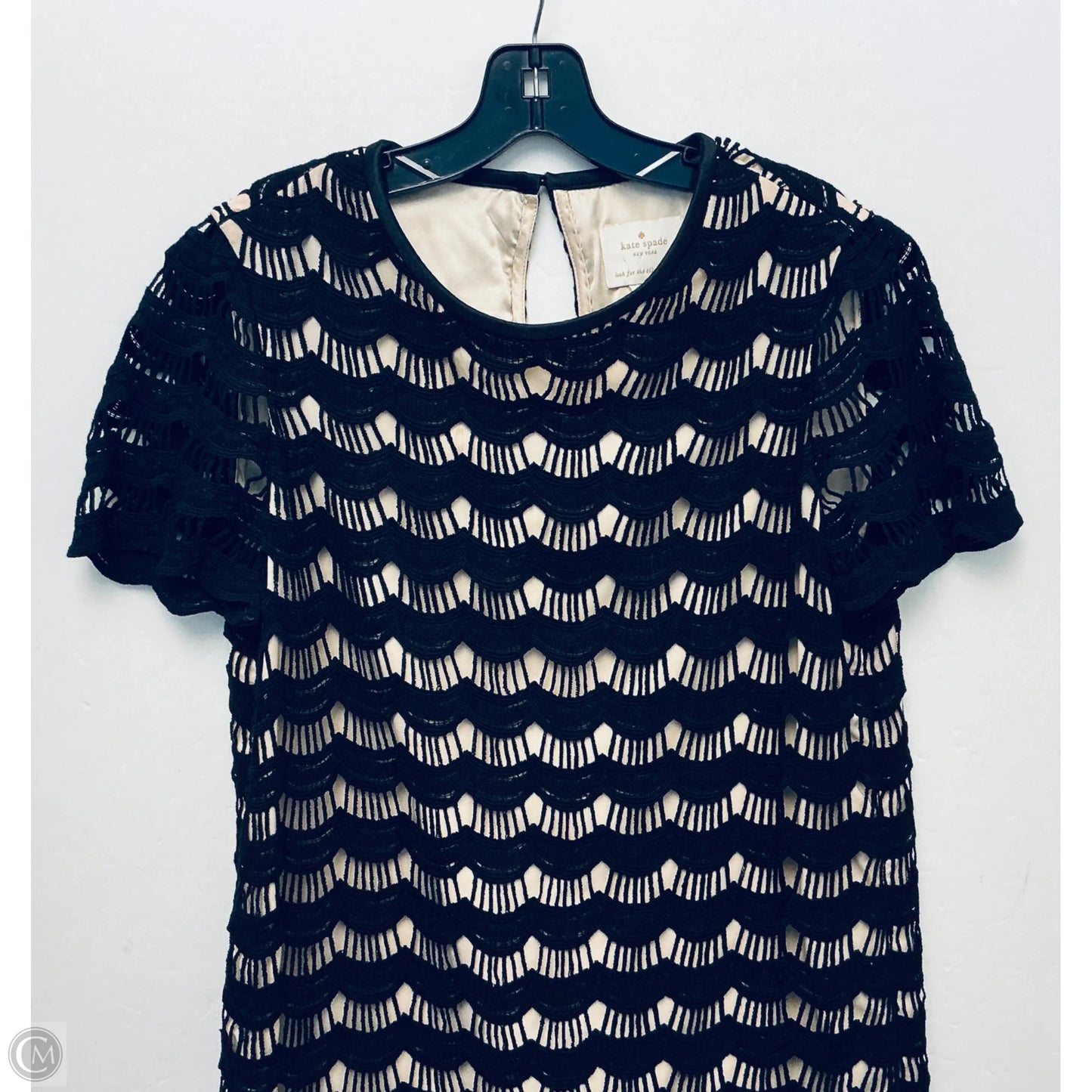 Dress Designer By Kate Spade In Black, Size: 8