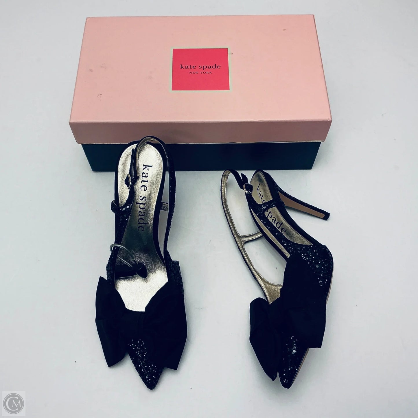 Shoes Designer By Kate Spade In Black, Size: 9.5