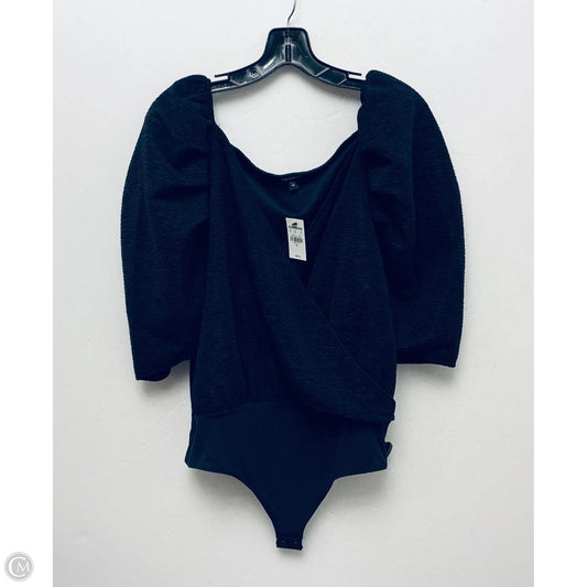 Top Short Sleeve By Express In Navy, Size: Xl